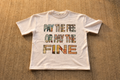 “Pay the Fee or Pay the Fine” — White Tee